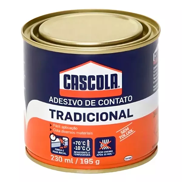 Cascola Adesivo de Contato Tradicional 195g - imagem 1