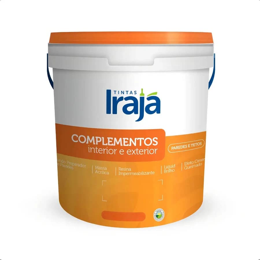 Massa Acrílica Irajá 5.4 Kg Interior e Exteriores - IRAJÁ - imagem 1