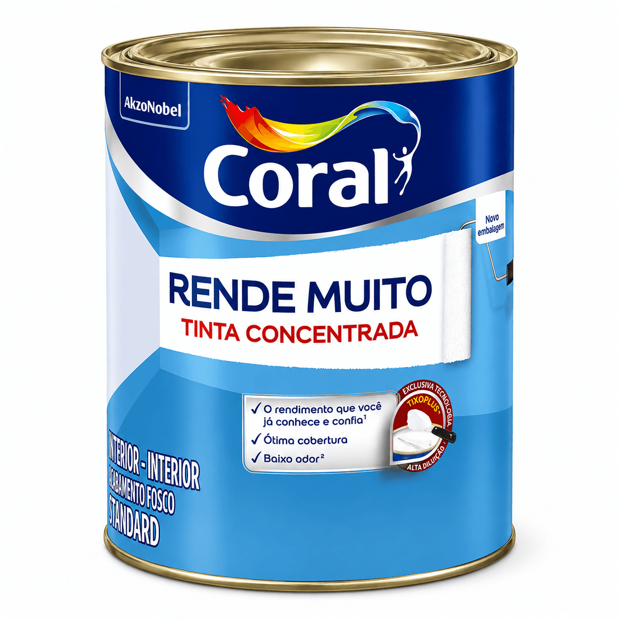 Tinta Rende Muito Coral 1/4 Latex - imagem 1
