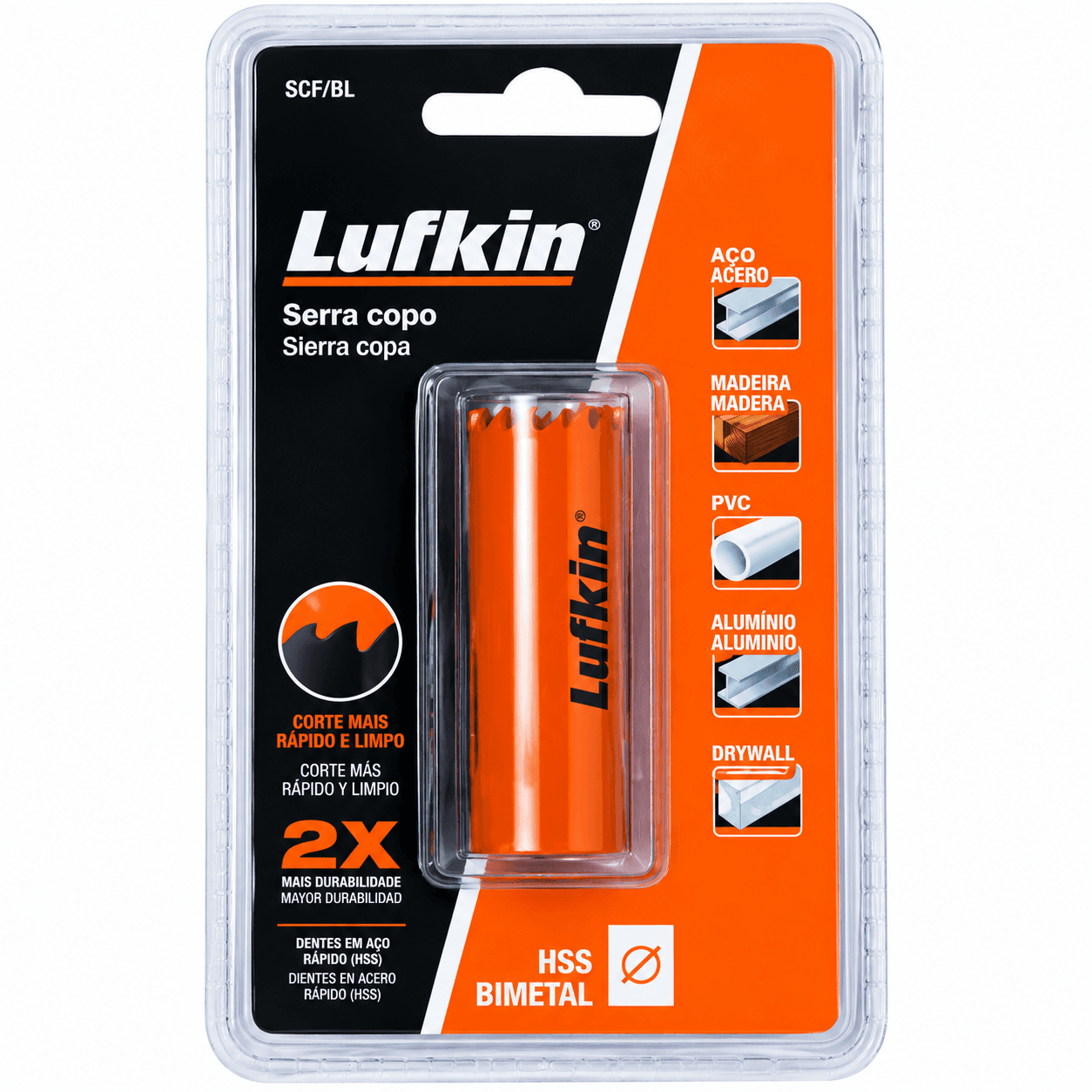 Serra copo para metal Lufkin - imagem 1