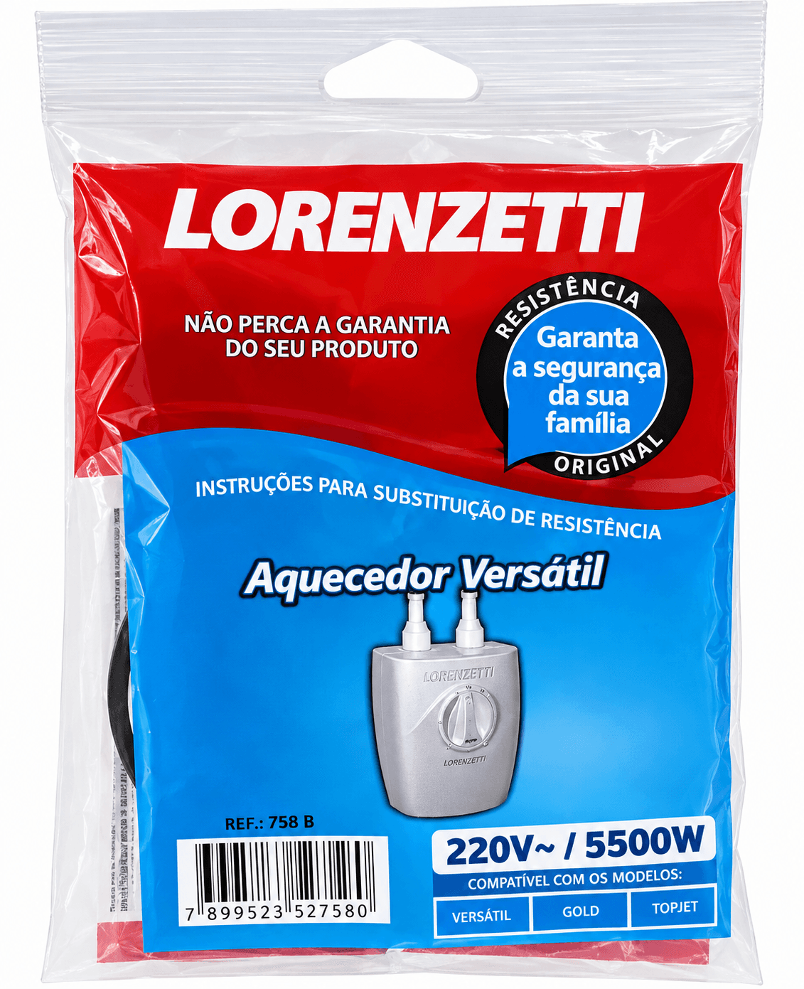 Resistência aquecida- Lorenzetti - imagem 1