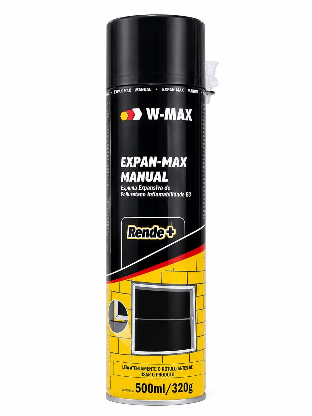 Espuma Expansiva W-Max Manual 500ml - imagem 1
