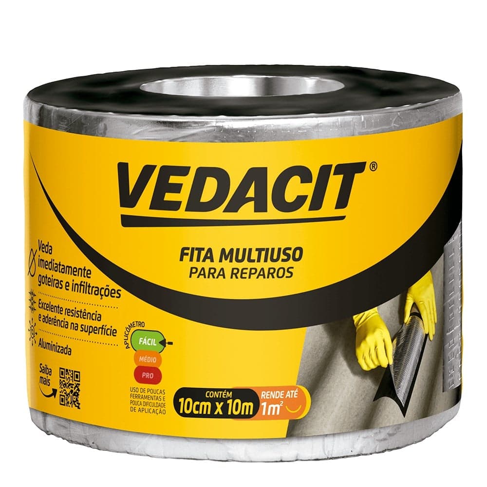 Fita multiuso 10x10 -Vedacit - imagem 1